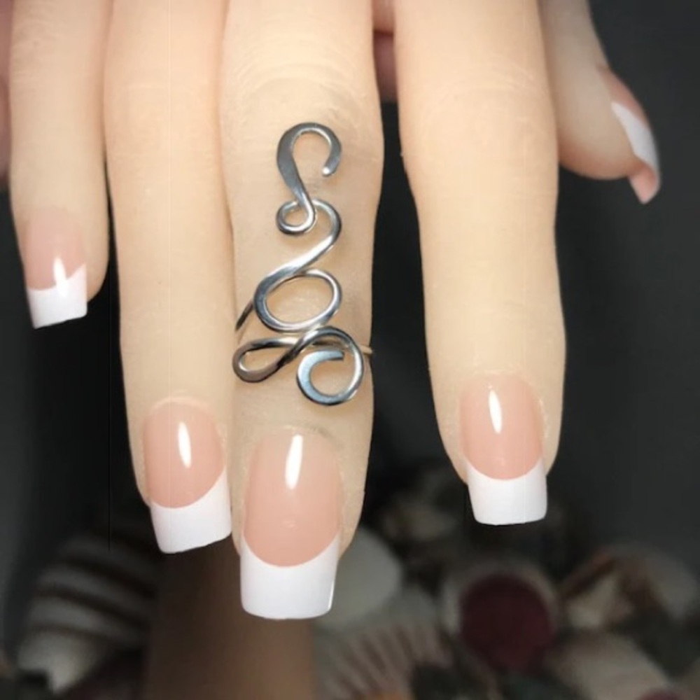 Free Spirit2  Sterling Silver Toe/Midi Ring - Picture 4 of 7